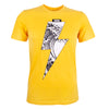 Ride The Lightning T Shirt - Golden Yellow