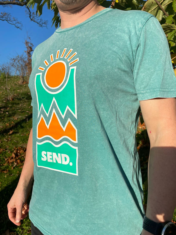 Send Rise T Shirt - Fire Water